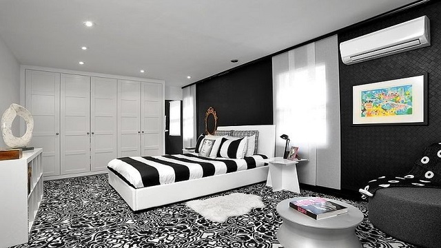 5 Inspirasi Desain  Kamar  Tidur Monokrom Modern